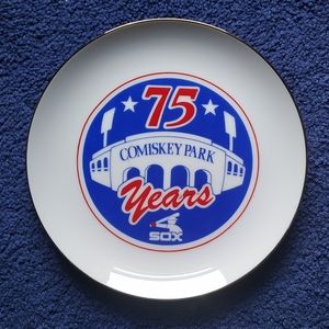 White Sox Comiskey park 1985 plate